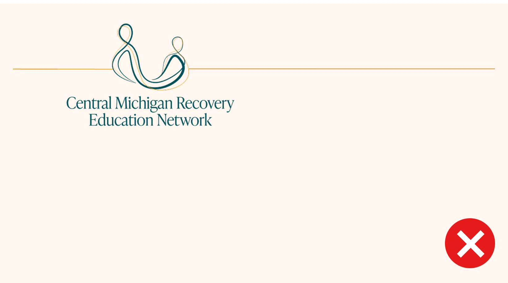 CMREN logo incorrectly placed in the side of a composition